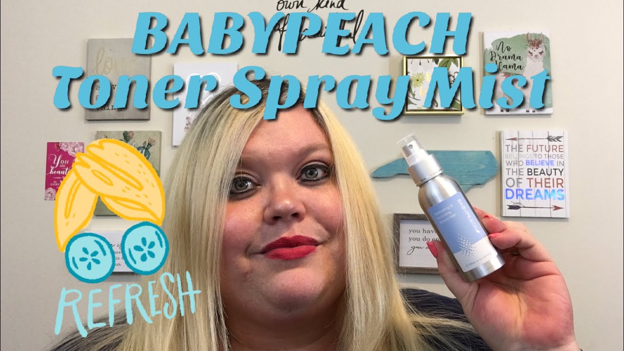 BABYPEACH Toner Spray Mist Review + 💵Promo Code💵