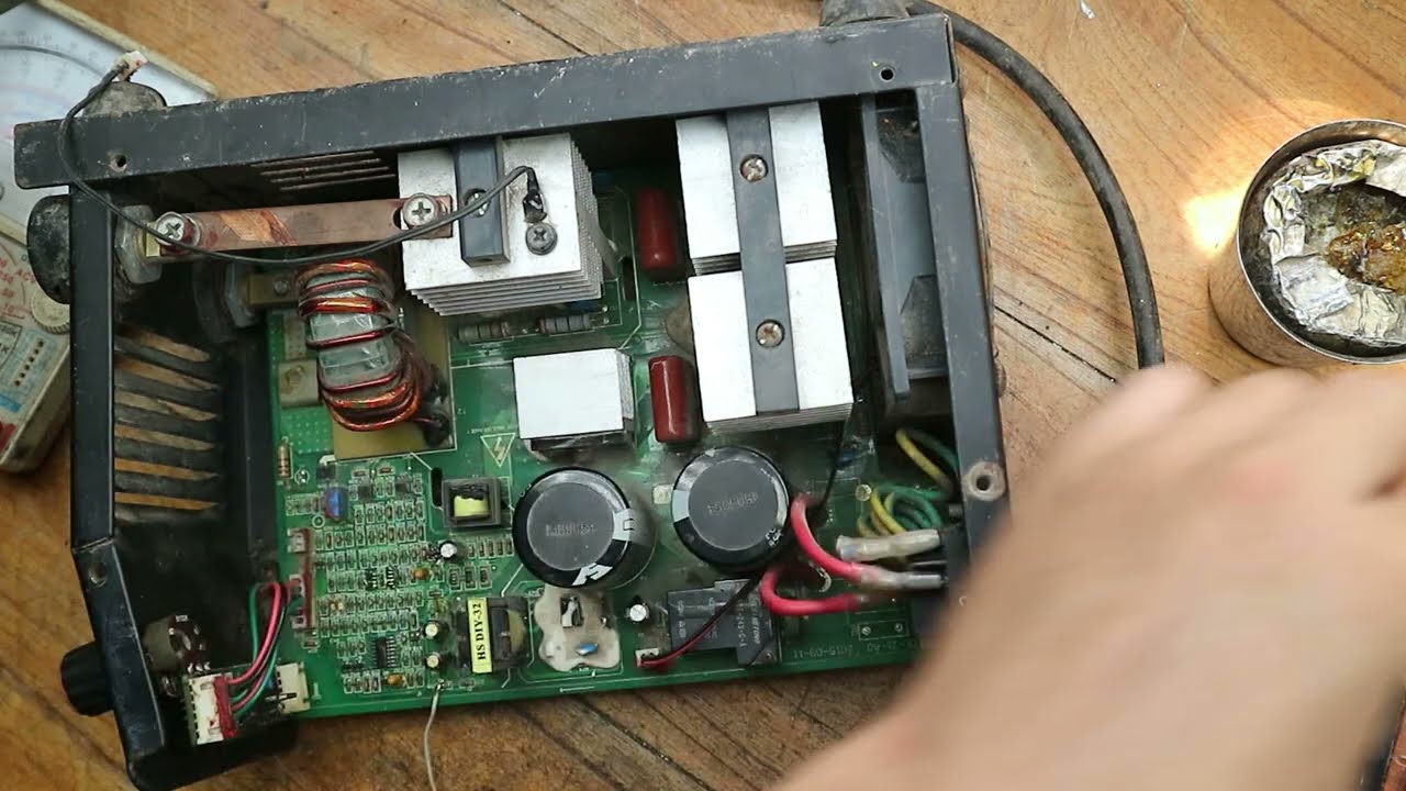 Máy hàn Campus CM200 mất áp hàn,khách bắt Pan chuẩn phết.Máy có MCU lập trình!