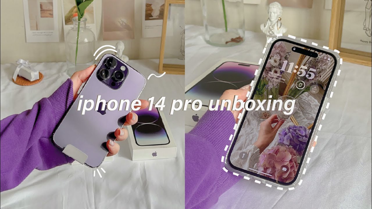 i got my first iphone 14 pro | unboxing new iphone 14 pro 🥺😍✨