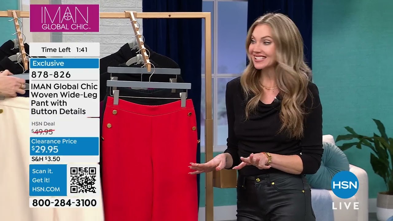 HSN | IMAN Global Chic Fashions Clearance 01.07.2025 - 02 PM