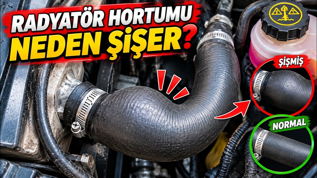 Radyatör Hortumu Taş Gibi Şişmesi? Radyatör Hortumu Neden Şişer