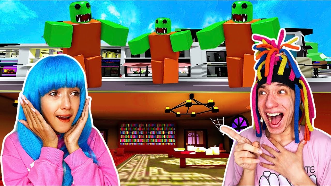 КИТАЙКА ПРЯЧЕТСЯ ОТ ЗОМБИ В БУНКЕРЕ С КСЮШЕЙ!