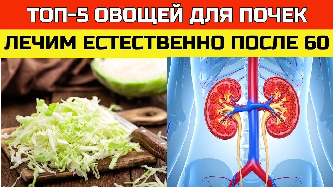 Топ-5 овощей для восстановления почек после 60 — №2 игнорируют большинство пожилых|ЗДОРОВЬЕ ПОСЛЕ 50