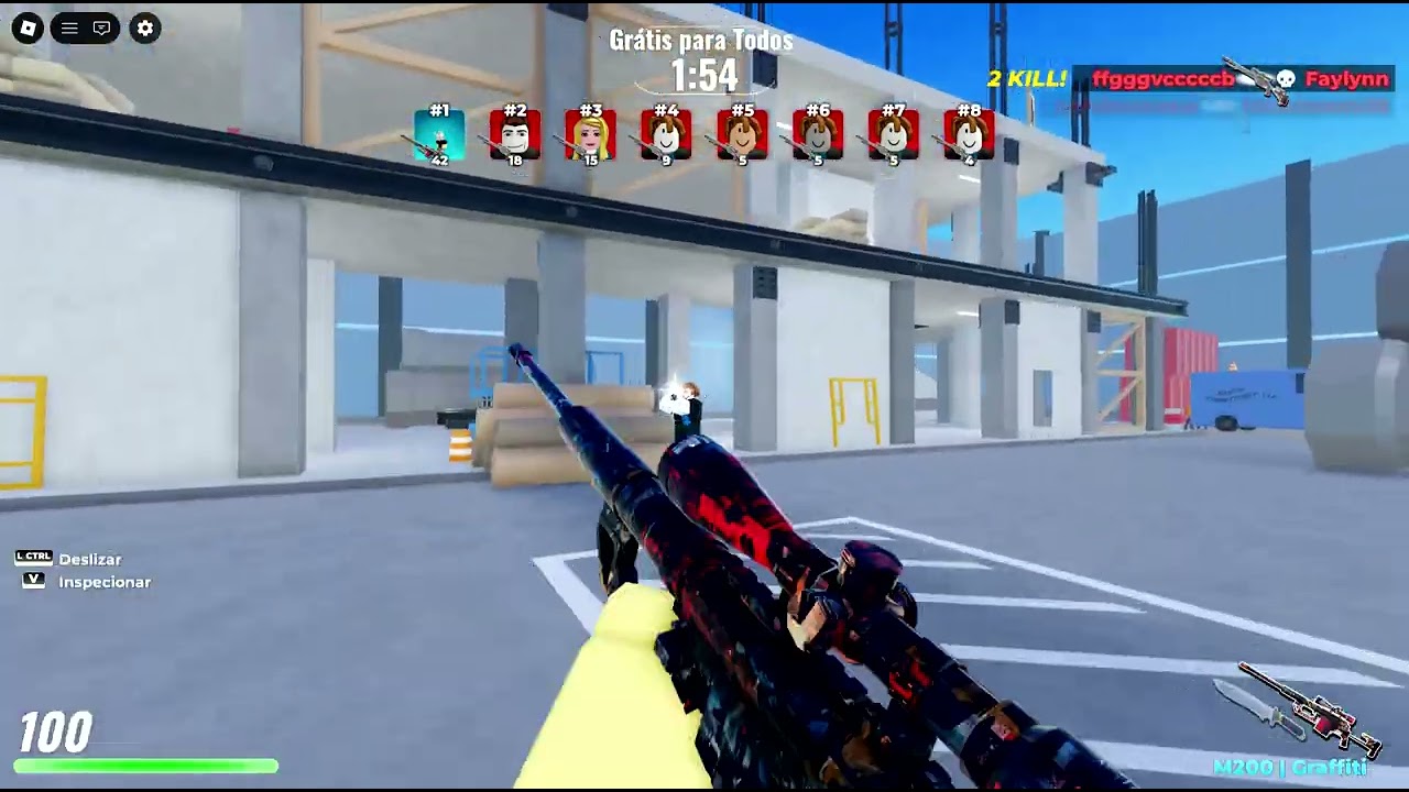 Um pouco das minhas Kills de Sniper Arena