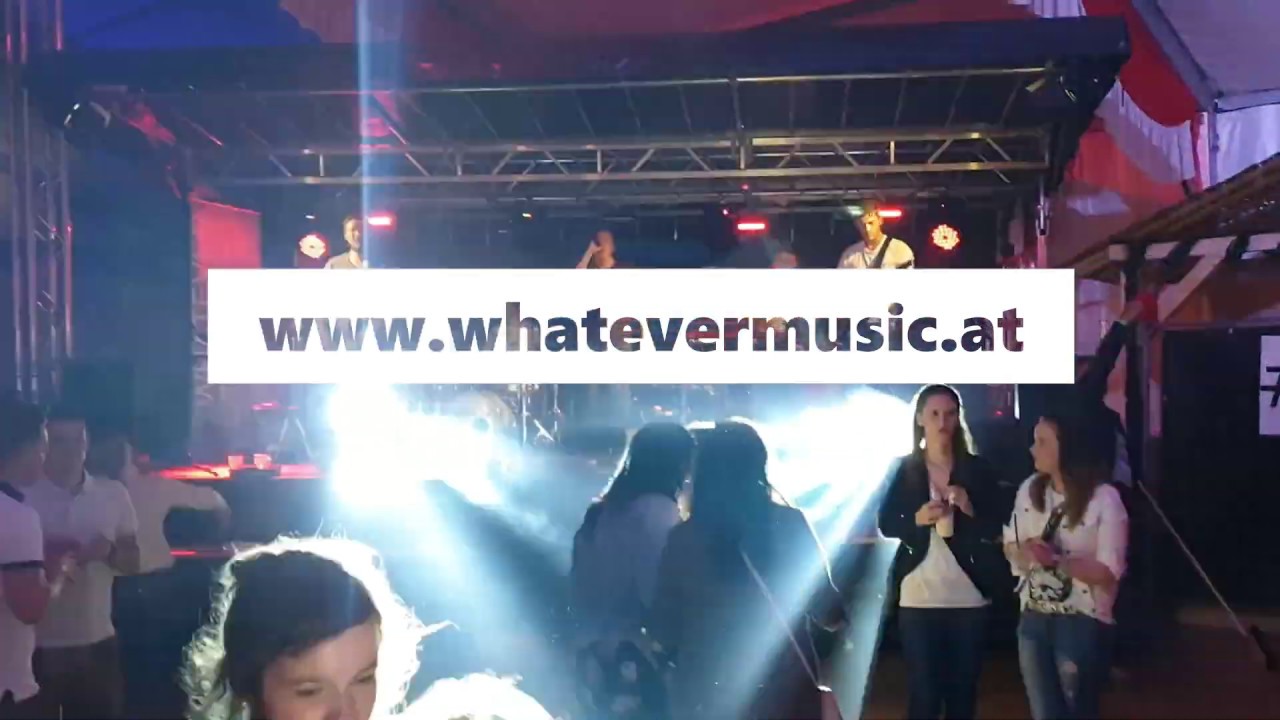 WHATEVER live beim Bezirkmusikfest in Söll