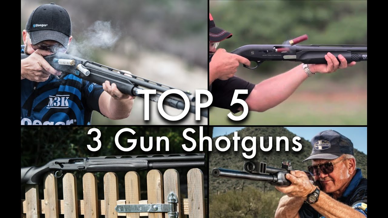 Top 5 Semi-Auto Shotguns for 3 Gun and Multi Gun Shooting