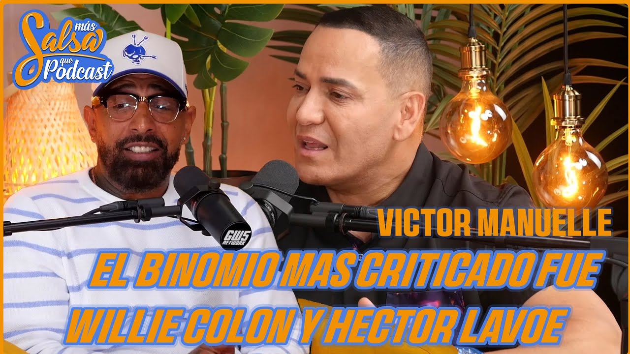 Más Salsa Que Podcast: Capítulo VI, Segunda Temporada  con Victor Manuelle