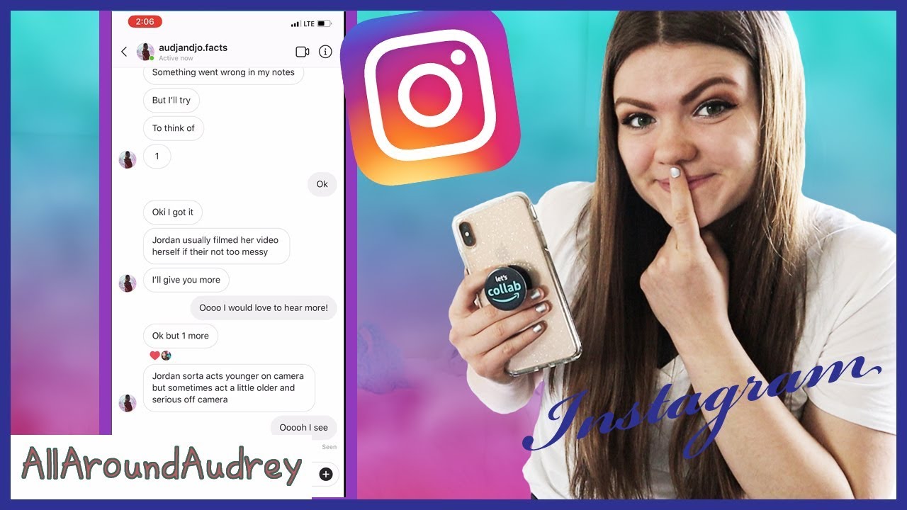 Going Undercover As A Fanpage on Instagram (Spilling Tea)- AllAroundAudrey