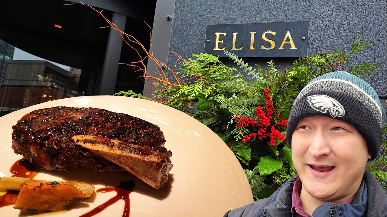 Canada's HIGHEST RANKED Steakhouse! Is Vancouver's ELISA Worth the Hype?