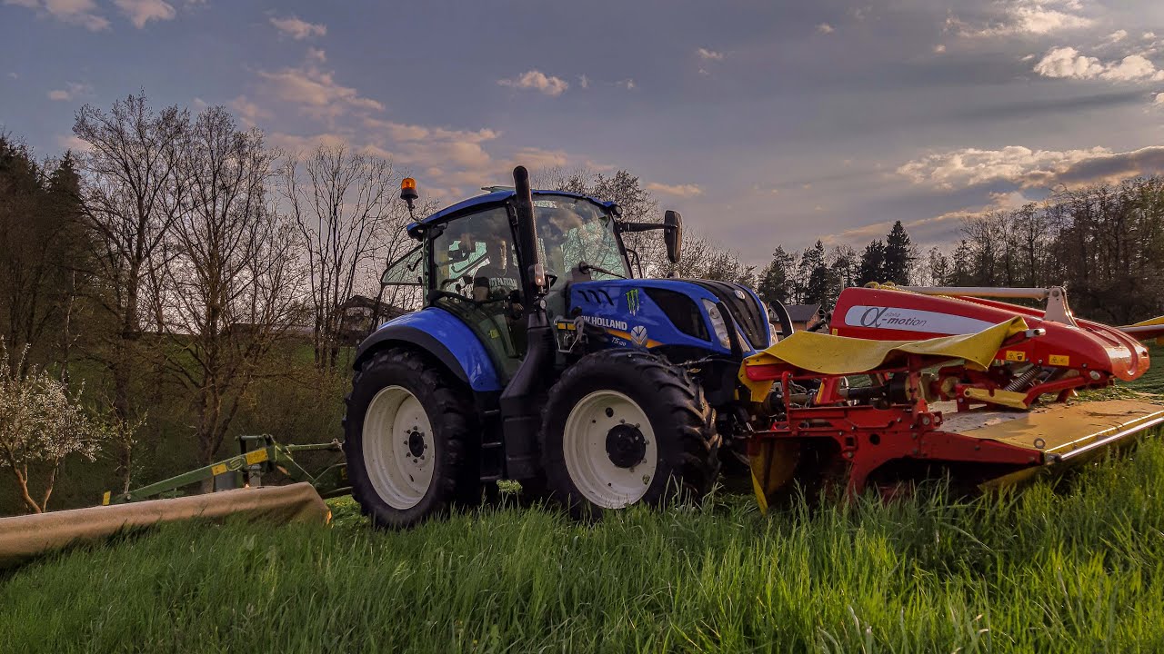 Grass Silage 2019 | New Holland t5.120