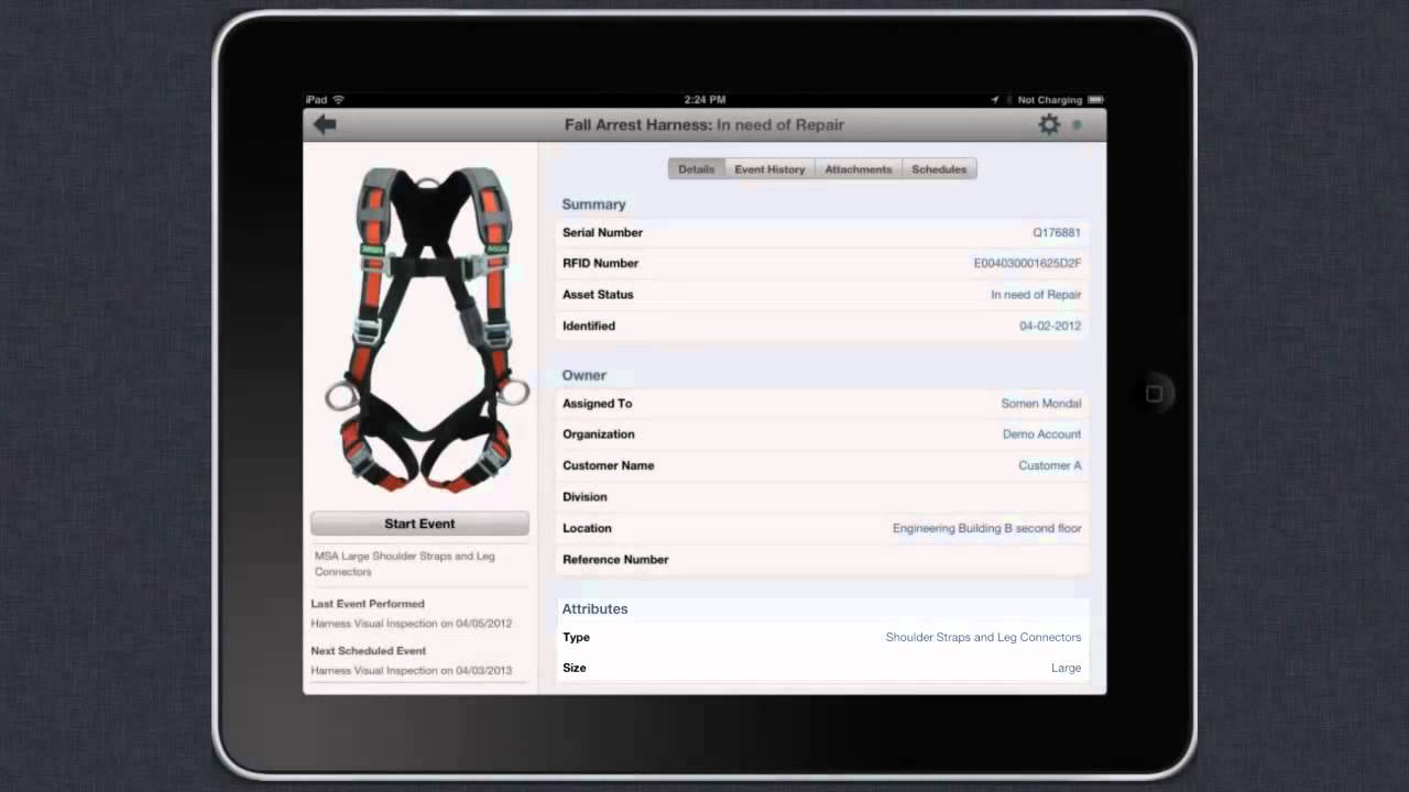 Field ID Mobile - iPad Demo - Profile (3/5)