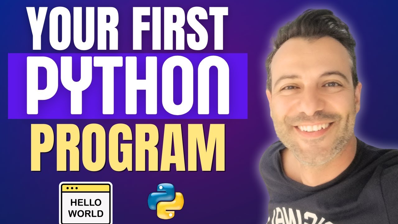 2.1 Writing your first Python Program | Python Course for Beginners