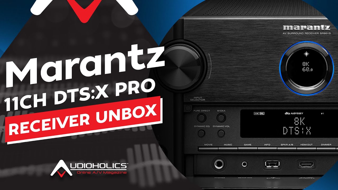 Marantz SR8015 11CH DTS:X Pro AV Receiver Unboxing Overview