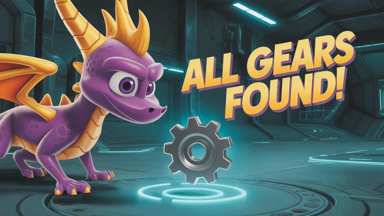 Spyro 2: сбор всех шестеренок