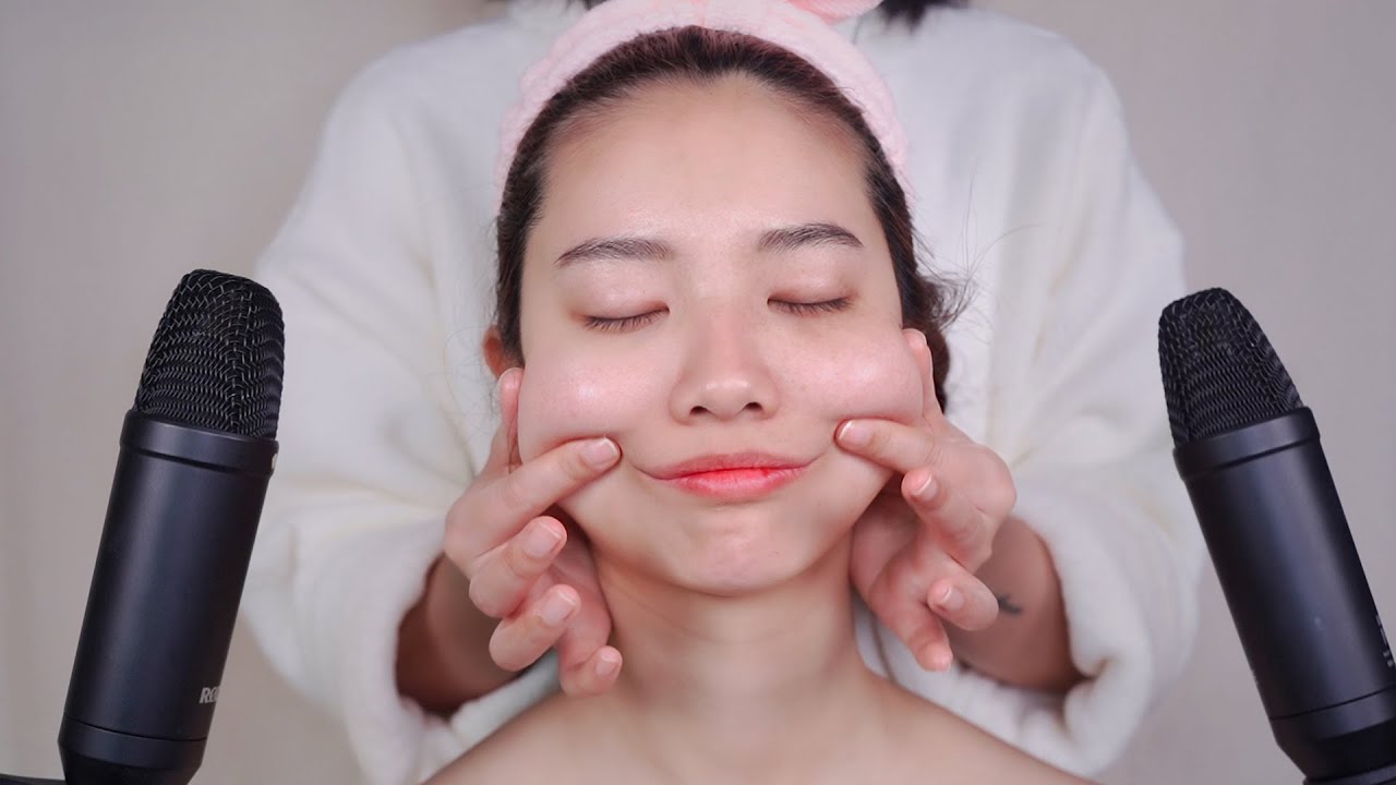 Face, Shoulder, Scalp Massage ASMR suna asmr