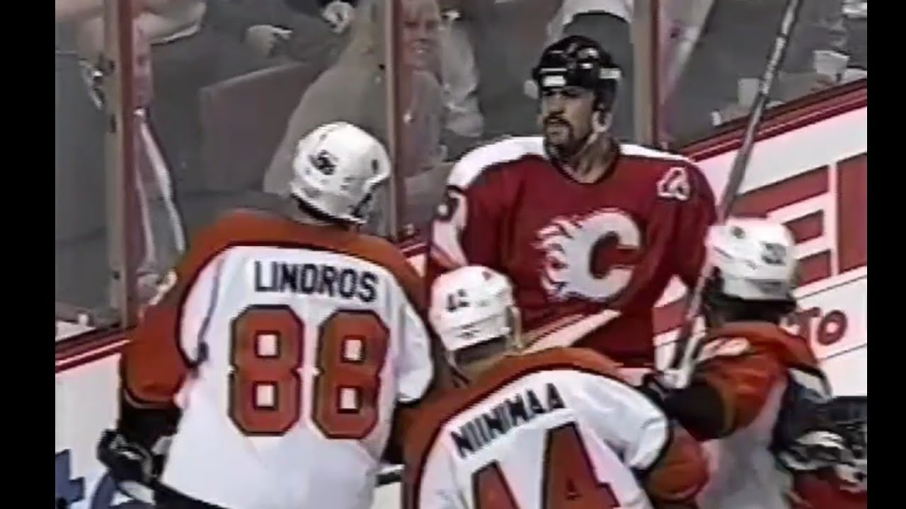Flames - Flyers rough stuff 10/23/97