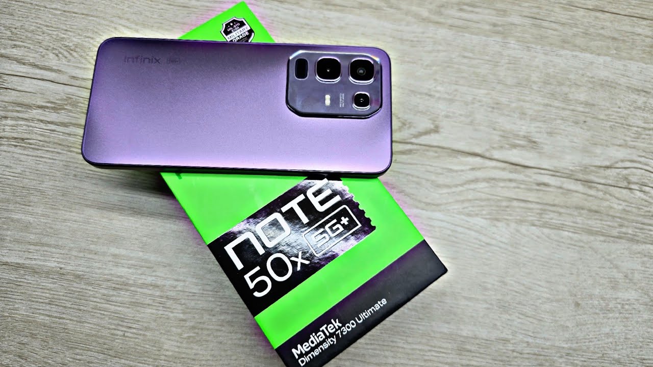 Infinix Note 50x 5G Unboxing - Dimensity 7300 Ultimate ?