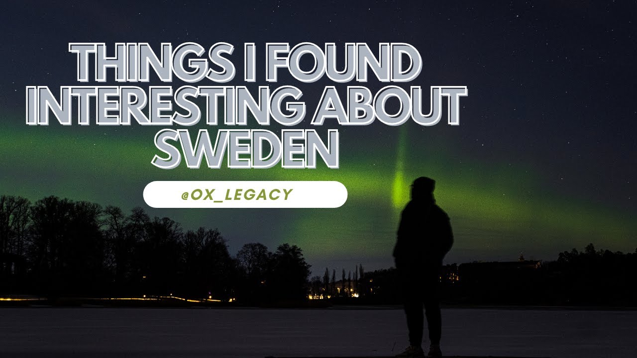 6 Surprising things I discovered/found interesting about Sweden during my visit🇸🇪