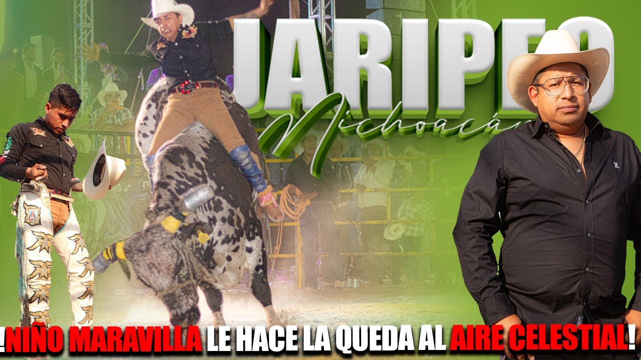 ¡NIÑO MARAVILLA DE SAN MATEO LE QUITA LA RACHA AL AIRE CELESTIAL! EN JARIPEO, MICHOACAN.
