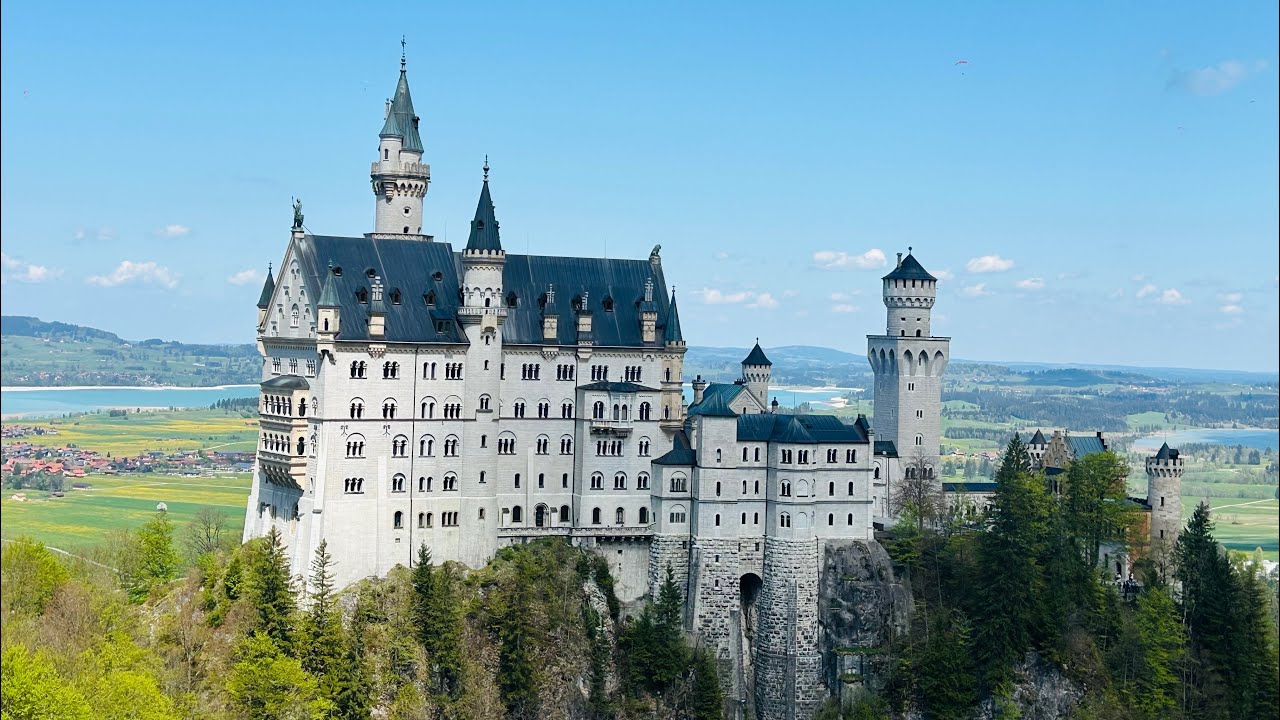 Neuschwanstein Castle, Hohenschwangau Castle, Germany