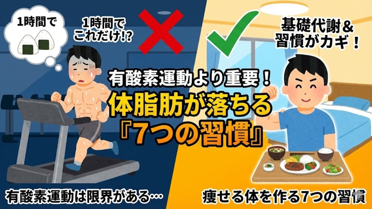 体脂肪を落とす7つの習慣