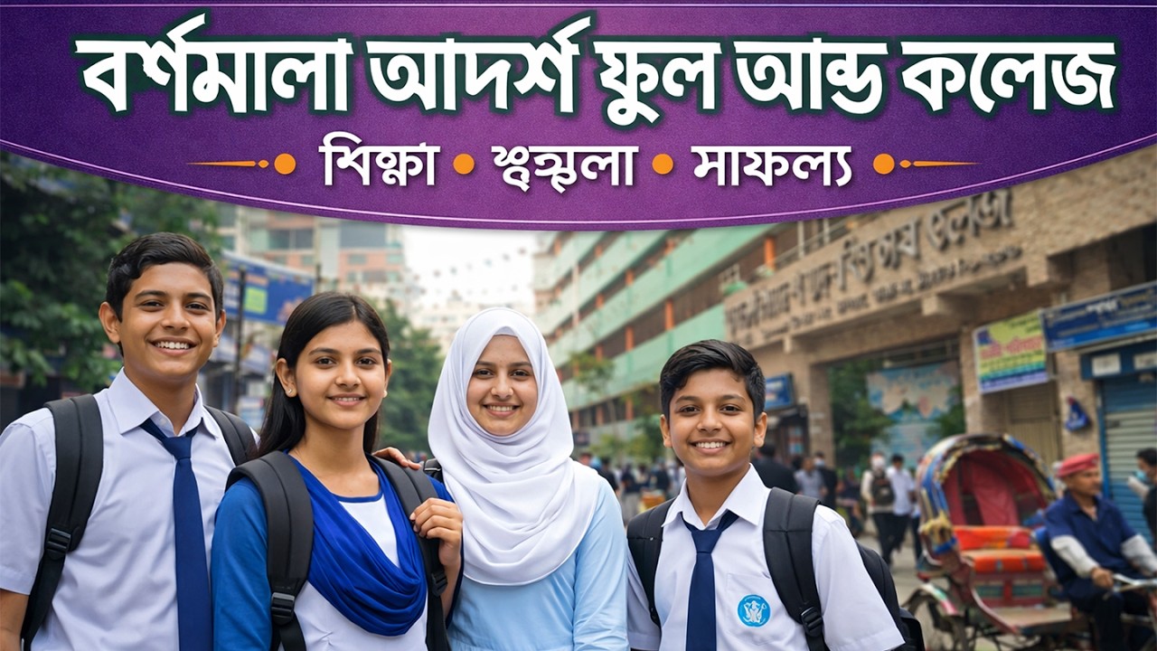 বর্ণমালা আদর্শ স্কুল অ্যান্ড কলেজ | Barnamala Adarsha School and College | Emon And Ayesha