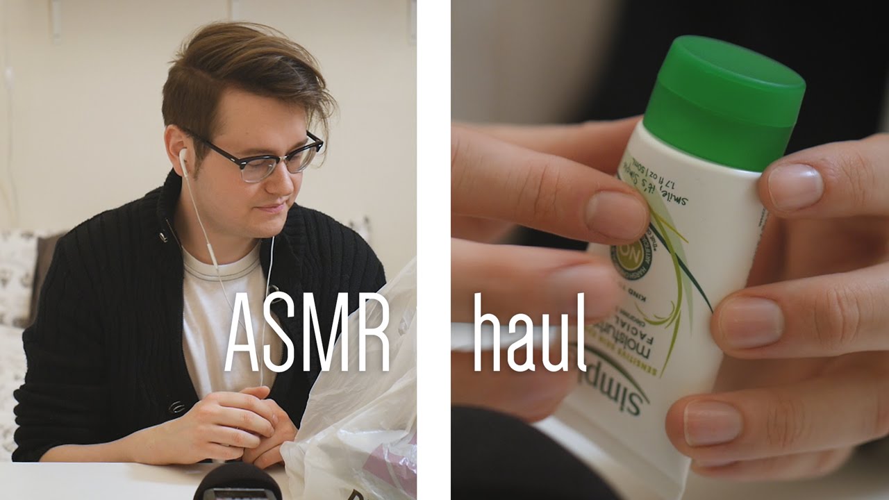 **ASMR Drugstore Haul** | Tapping, Scratching, etc. | Soft-spoken