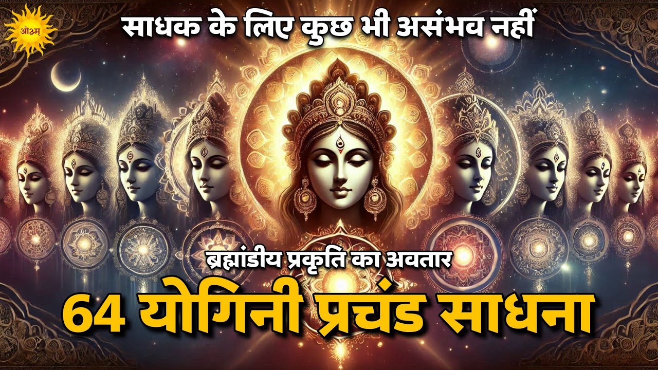 64 Yogini प्रचंड साधना से साधक के लिए कुछ भी असंभव नहीं रहेगा शक्तिशाली 64 योगिनी सिद्ध मंत्र