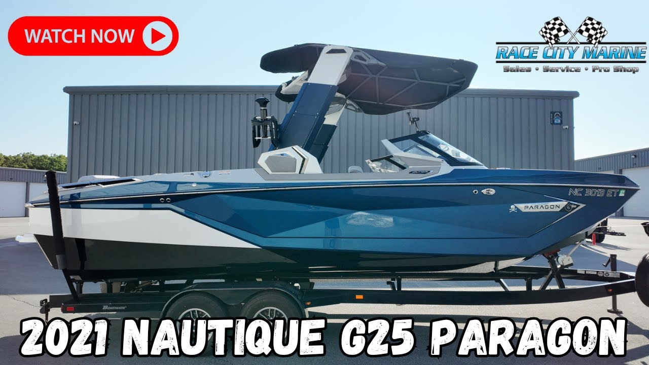 Used 2021 Nautique Super Air G25 Paragon Boat For Sale In Mooresville, NC: Walkaround and Review