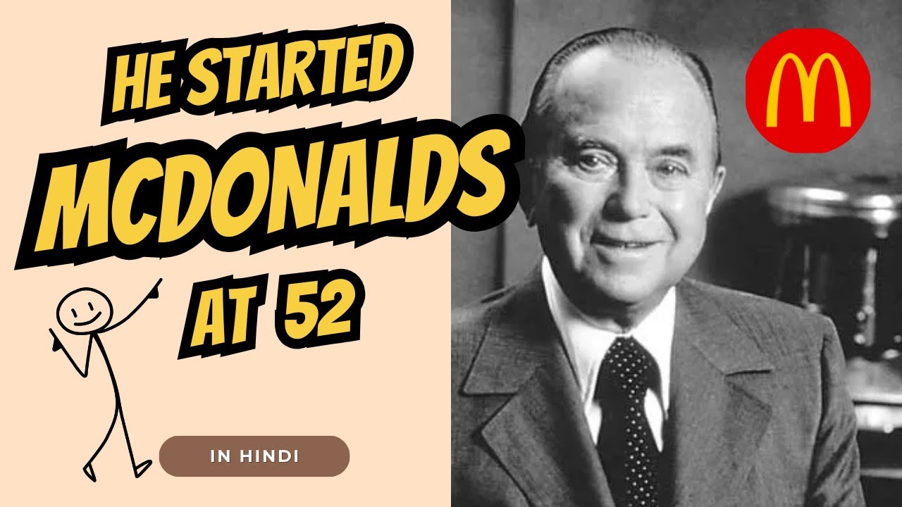 Ray Kroc: The Ruthless Genius Who Built McDonald's | Full Animated Story in Hindi 🔥
