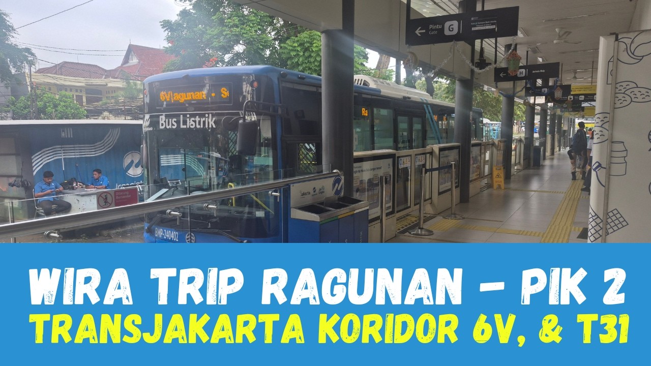 VLOG Keliling ke Pantai Indah Kapuk 2 dari Ragunan Hanya 3500 || TransJakarta Koridor 6V - T31