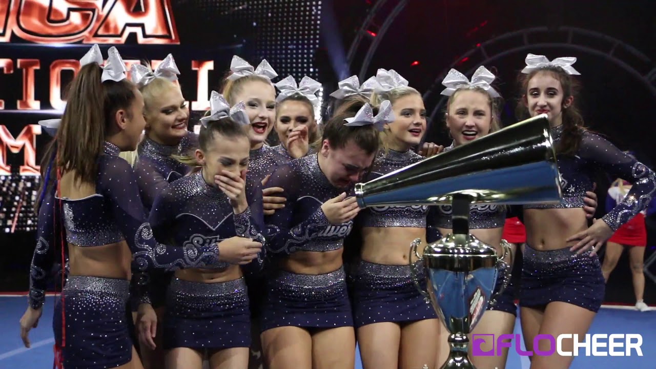 Cheer Express Miss Silver XS Senior 5 Makes History At NCA!