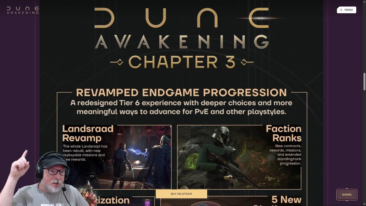 В Dune: Awakening грядут ОГРОМНЫЕ изменения, выход третьей главы запланирован на 2026 год.