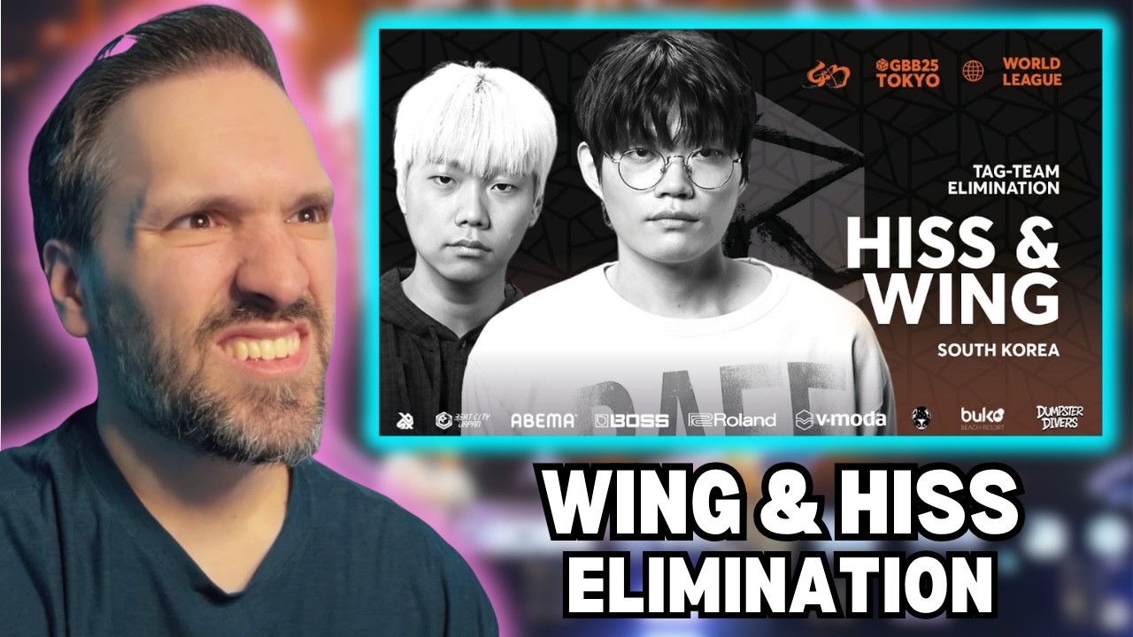 FIRST TIME Watching HISS & WING 🇰🇷 | Grand Beatbox Battle 2025: World League | Elimination