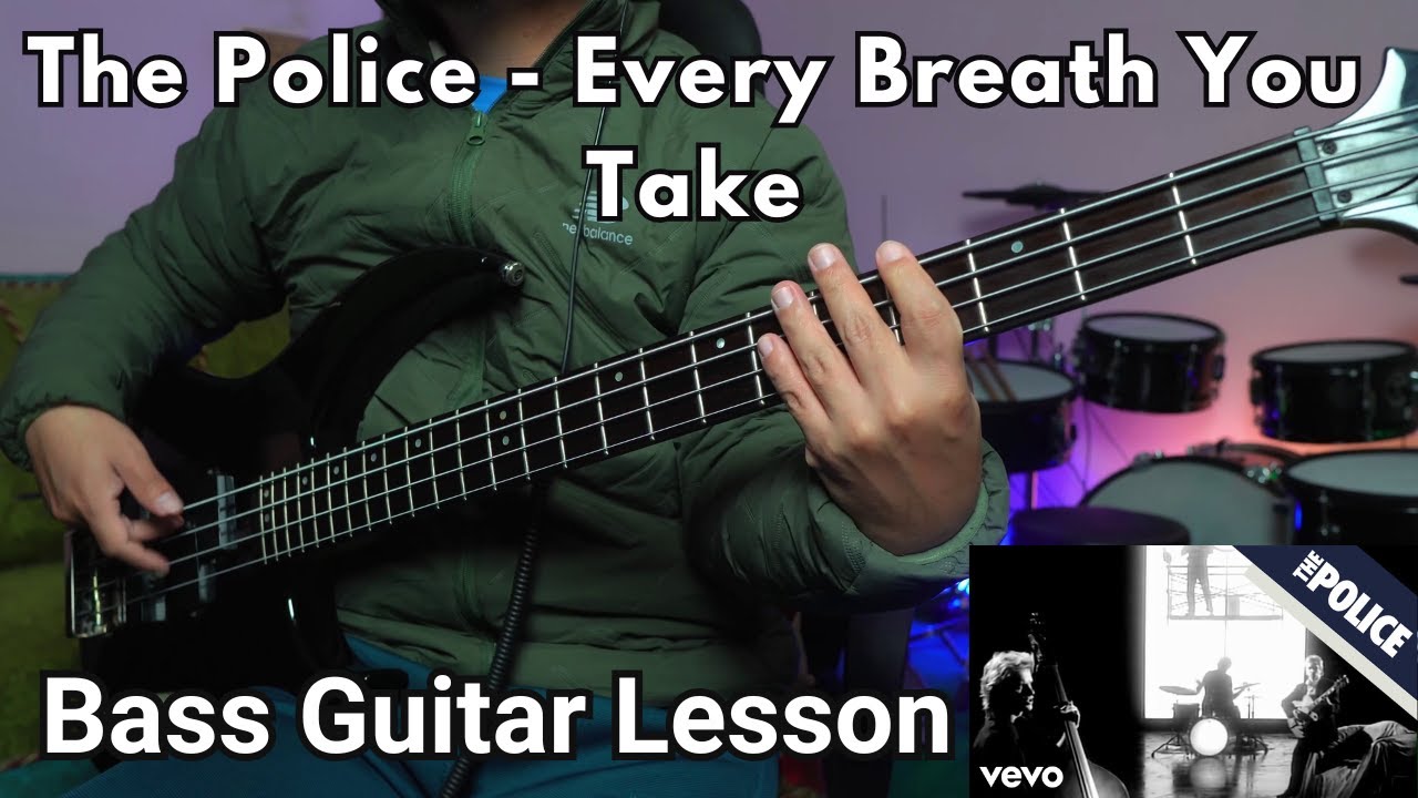The Police - Every Breath You Take Bass Guitar Lesson | Nepali Bass Guitar Lesson