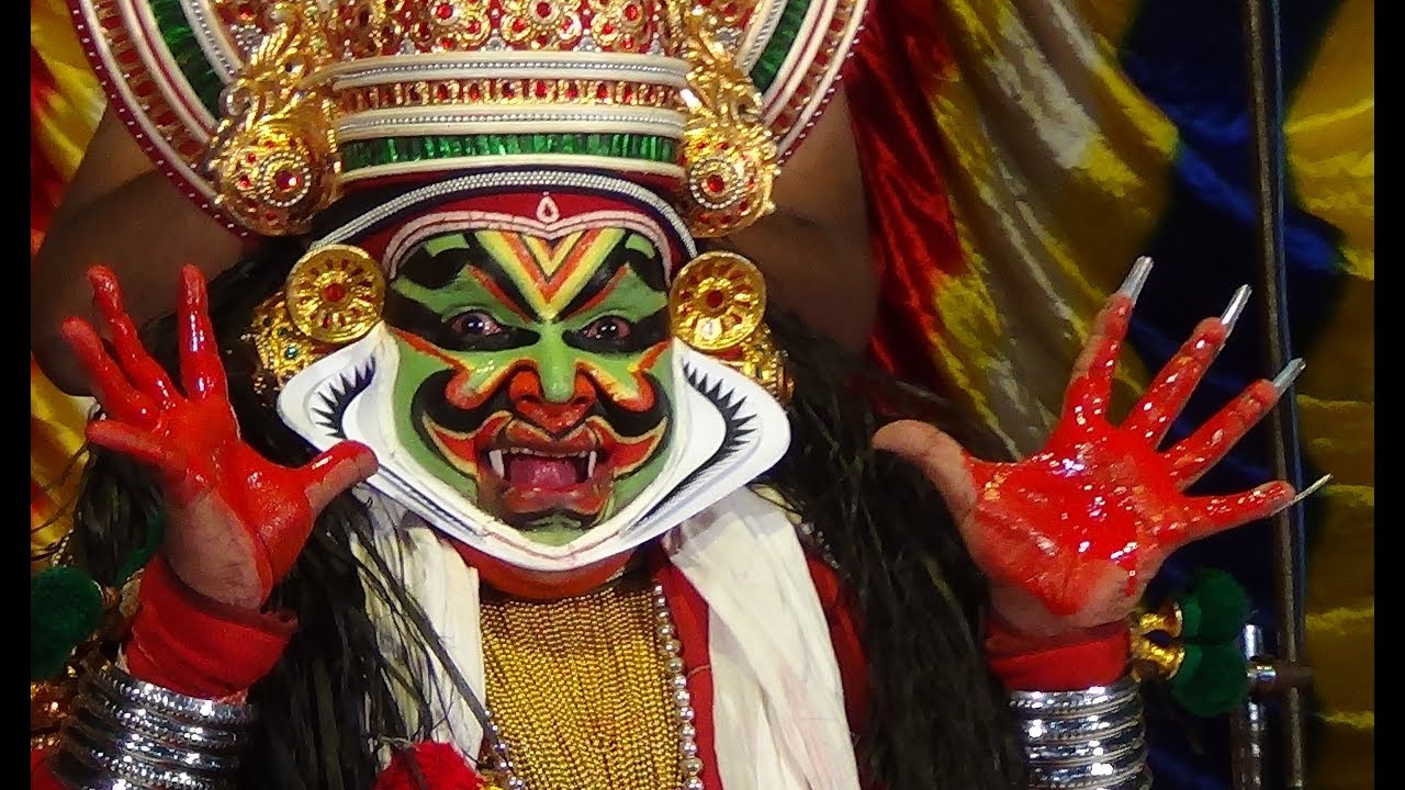 Kathakali -- Duryodhana Vadham - 2 - Dushasana Vadham - Kottakkal C.M.Unnikrishnan Raudrabheeman