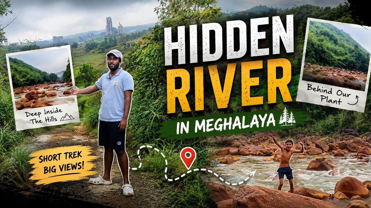 Trekking to a Hidden River in Meghalaya! 
