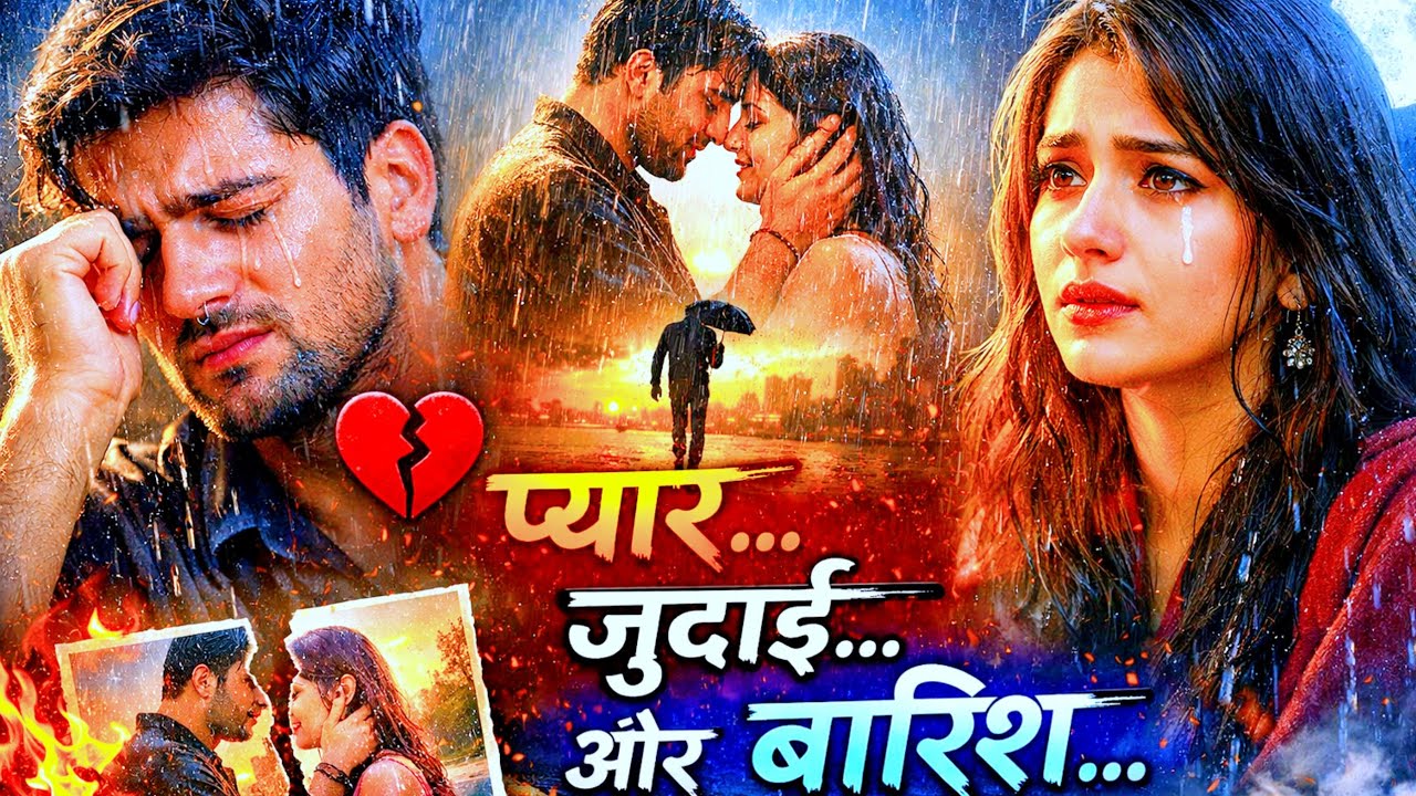 प्यार जुदाई और बारिश ♥️ | Pyar Judai Aur Barish | Deep Pain Emotional Song | Sad Song 2026