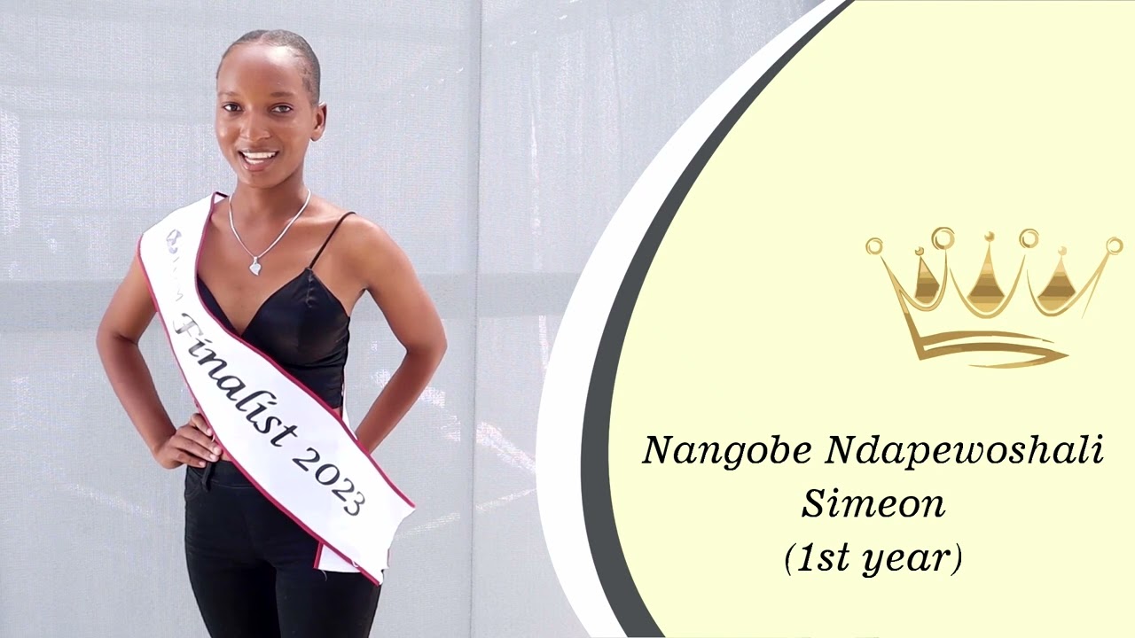 Miss & Mr IUM  ONGWEDIVA CAMPUS contestants 2023