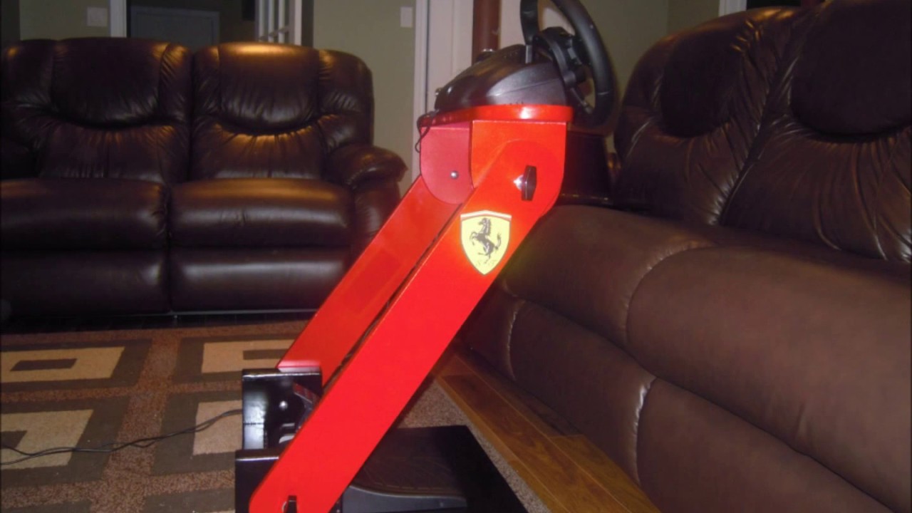 Logitech Driving Force GT Racing Wheel Mount Construction for GT5