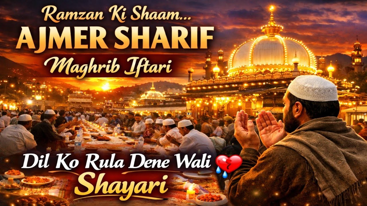 Ajmer Sharif Maghrib Time | Ramzan Ki Sabse Emotional#iftari#viral #shortvideo #vlog 
