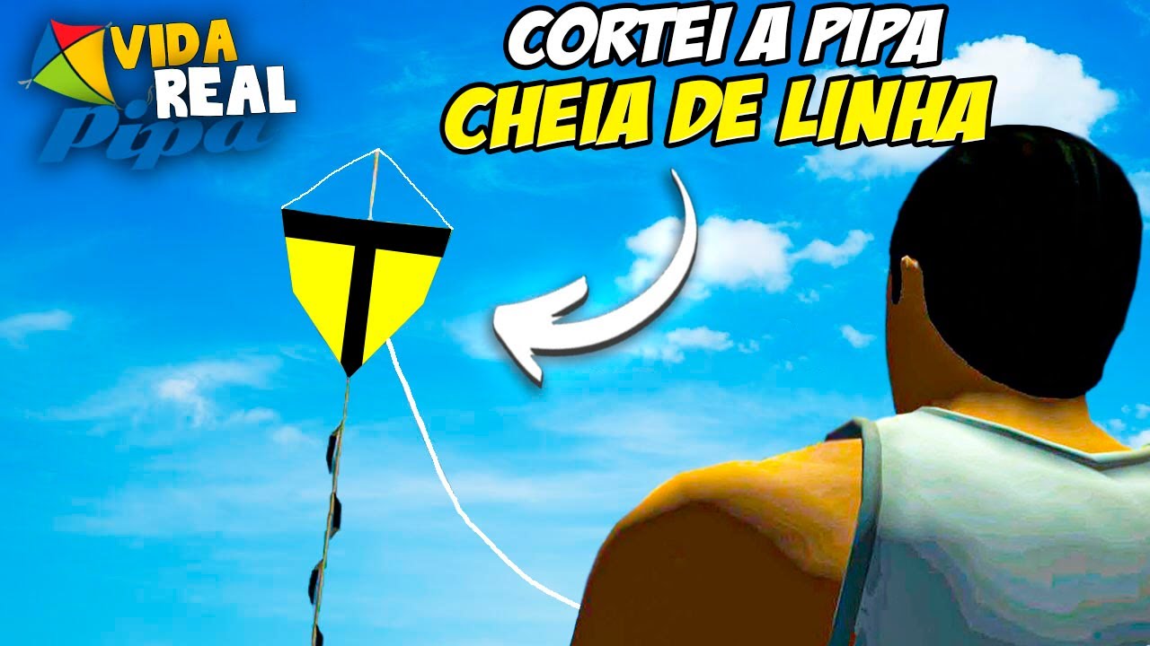 CORTEI A PIPA DO MENOR CHEIA DE LINHA *Quase apanhei* - Projeto Relo