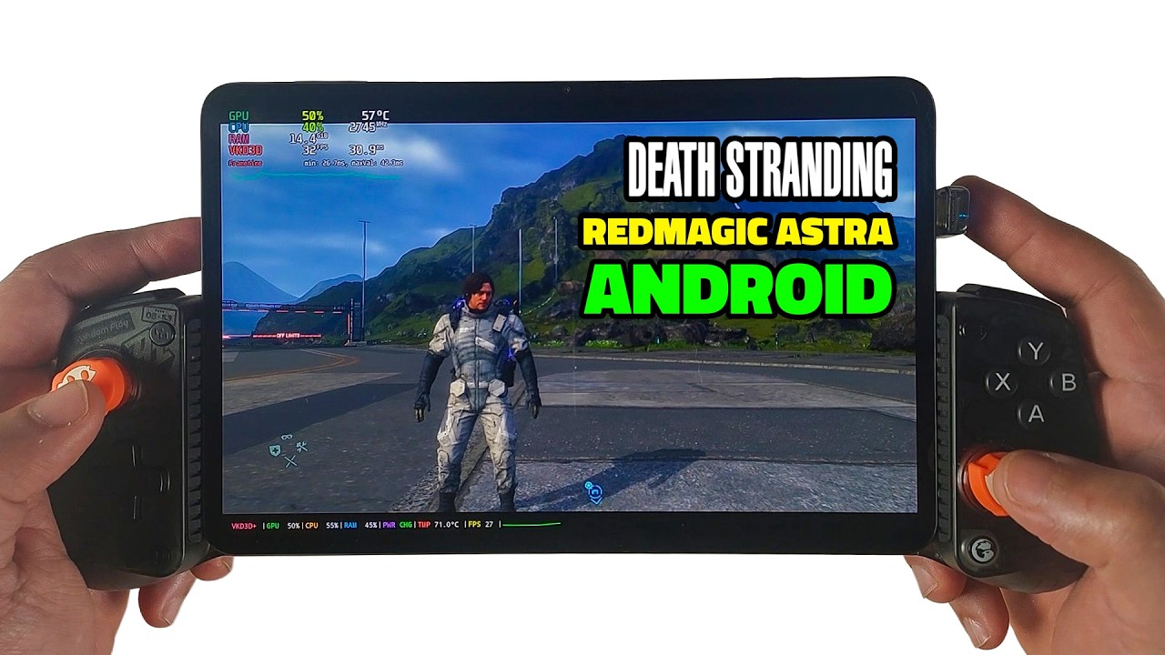 Death Stranding Director's Cut Android'de Oynanabilir - Gamehub Emulator - Redmagic Astra