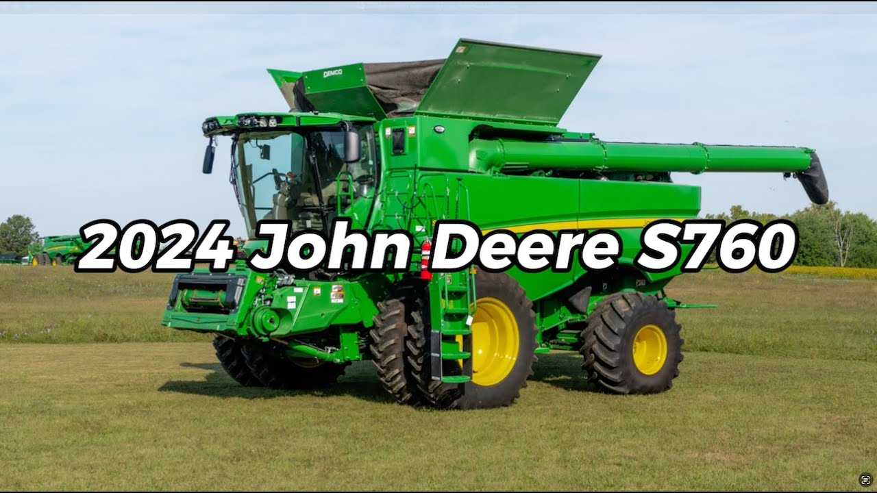 used 2024 John Deere S760 Combine (A540284A)