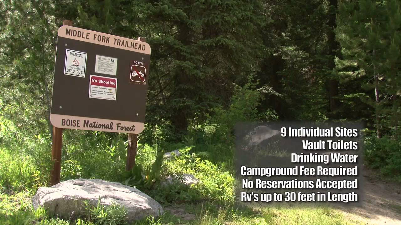 Boiling Springs Campground on the Boise National Forest in Idaho