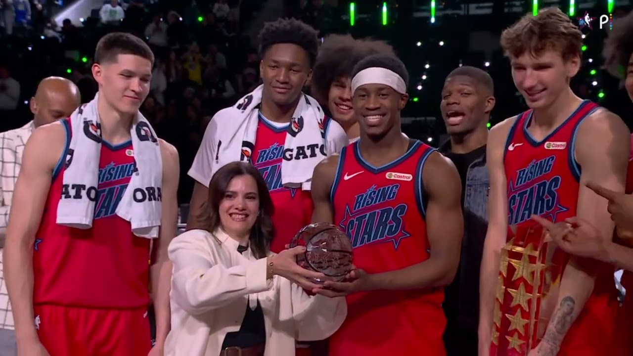 Team Vince are the 2026 Rising Stars champions! VJ Edgecombe is the MVP! Including interviews