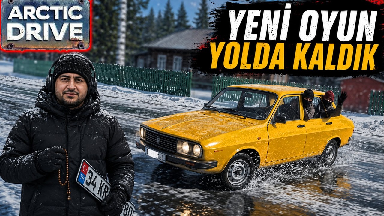 TOROSU TOPLAYIP YOLA &Ccedil;IKTIK!!! YENİ OYUN İNCELEME | ARCTIC DRIVE
