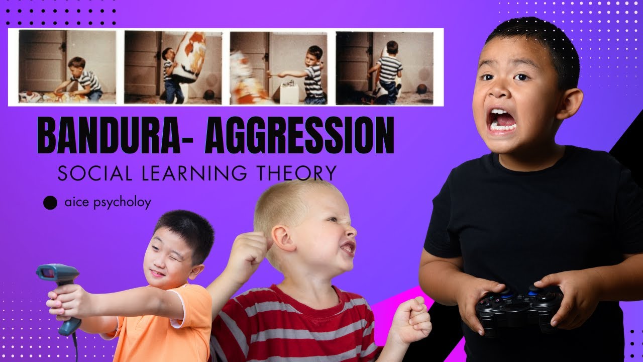 Bandura Social Aggression Theory @aicepsychology AICE Psychology 9990 #bandura