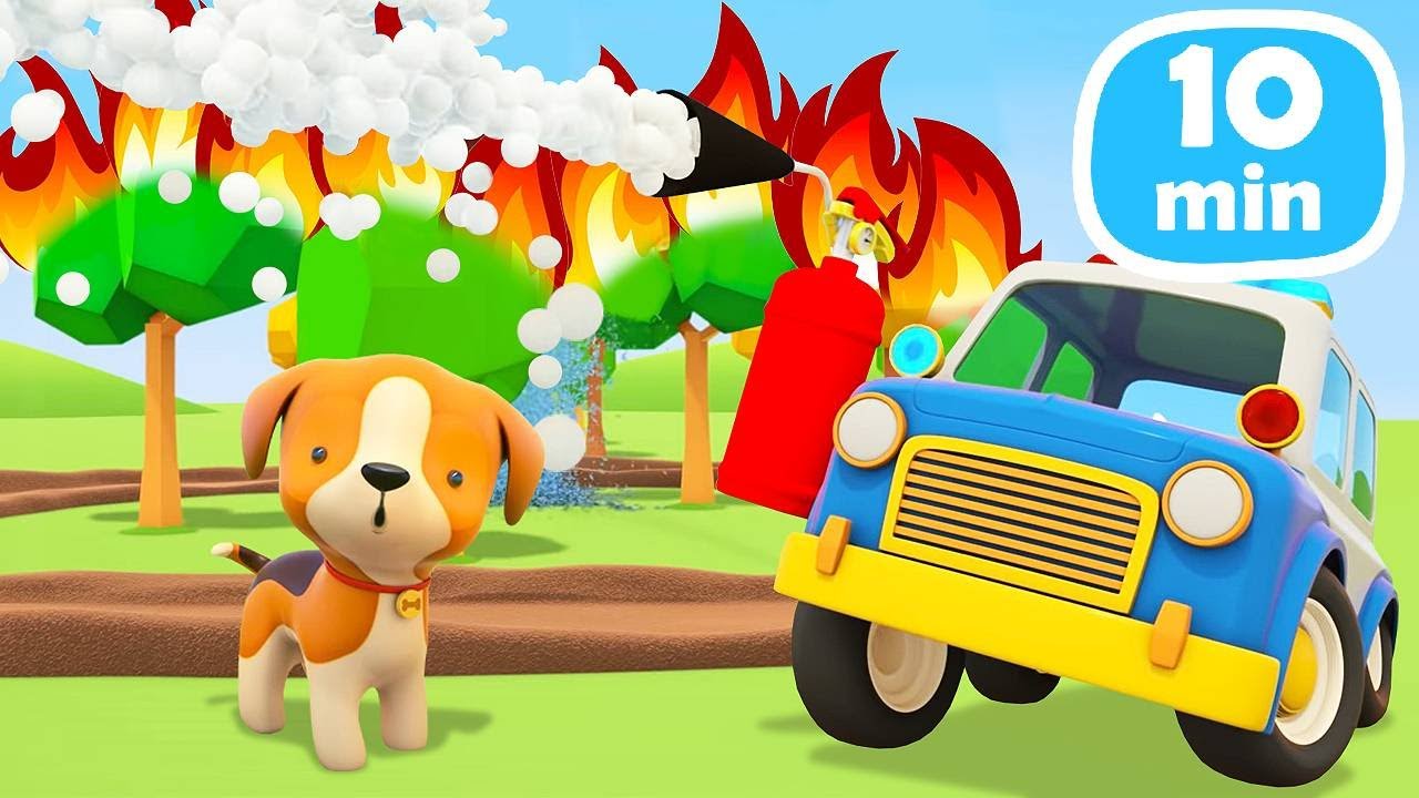 Helfer Autos, an die Arbeit! Zeichentrickfilme f&uuml;r Kinder | Die Helfer Autos