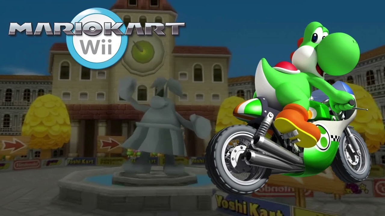 DS Delfino Square - Mario Kart Wii (Slowed Down)